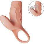 You2Toys Вибриращ пенис удебелител с клиторстимулатор Realistixxx