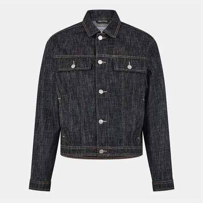 Jack and Jones Яке Jack and Jones Men's Cam Water-Resistant Lightweight Softshell Jacket - Black Denim