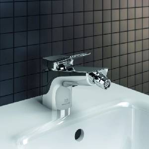 Ideal Standard Смесител за биде Ideal Standard Atelier Conca в гланцов хром с изскачащ вентил (BC760AA)