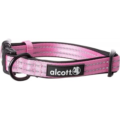 Alcott Adventure collar - нашийник за куче Адвенчър, розов, размер XS: 18-28 см обикока, ширина на лентата: 1 см - CLXSPK