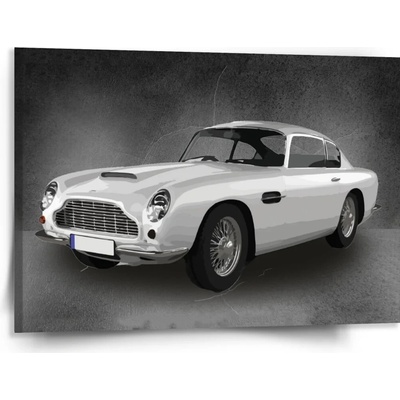 Sablio Obraz Aston Martin Tmavé pozadie - 150x110 cm