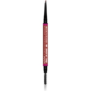 NYX Professional Makeup Blade & Shade молив за вежди с четка цвят 06 Rich Auburn гр