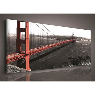 Obraz na plátně Golden Gate Bridge 103O3, 45 x 145 cm, IMPOL TRADE