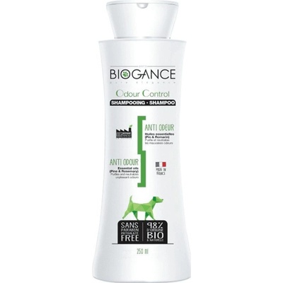 Biogance šampón pro kontrolu zápachu pro psy a štěňata Odour control 250 ml