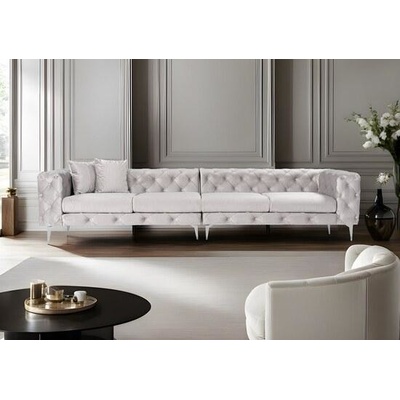 Atelier del Sofa 4-Seat Sofa ComoLight Grey