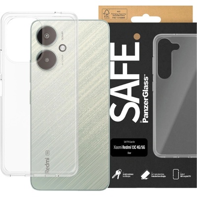 Safe Калъф SAFE - Xiaomi Redmi 13C, прозрачен (5711724957192)