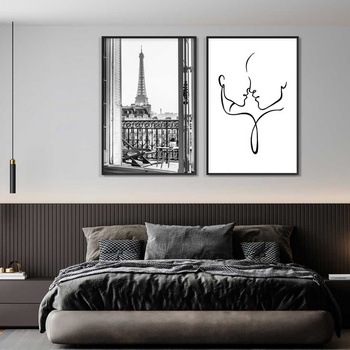 Image 1 of Decono Картини Целувка в Париж