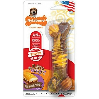 Nylabone Extreme Chew Texture Bone Steak&Cheese M