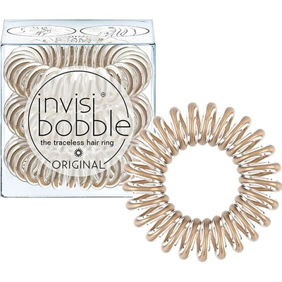 Špirálová gumička do vlasov Invisibobble Original Bronze Me Pretty - bronzová, 3 ks (IB-OR-MC10003-2)