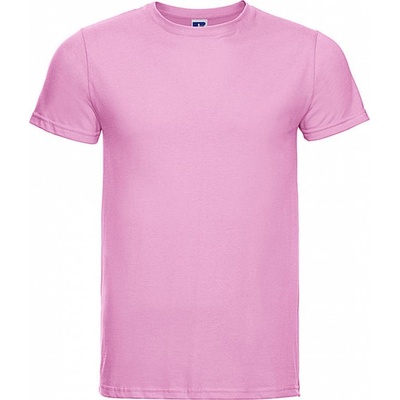 Russell pánske tričko Slim svetlo ružová