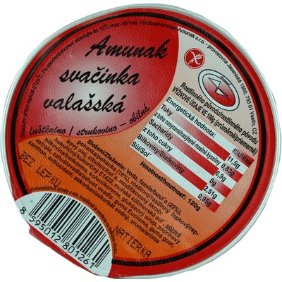 Amunak nátierka Valašská 120 g