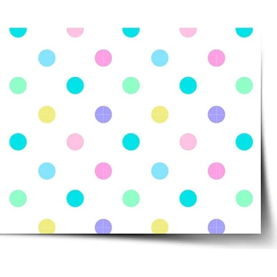 Sablio Plagát Bodka vedľa bodky - 90x60 cm
