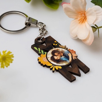 Art gift Mdf ключодържател - Мама