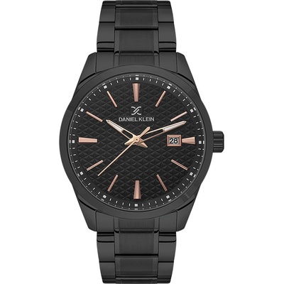 Daniel Klein DK. 1.13806-5 - Мъжки часовник, Premium, Кварцов, 42mm, 5 ATM, Черен