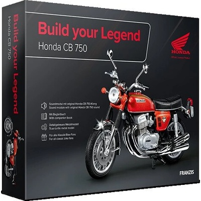 Franzis motocykl Honda CB 750 1:24 – Zboží Mobilmania