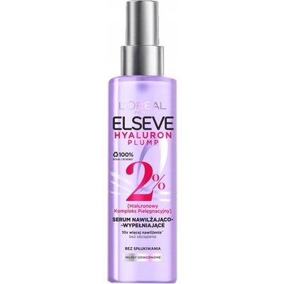 L'Oreal Paris Elseve Hyaluron Plump hydratačné a plniace sérum 150 ml
