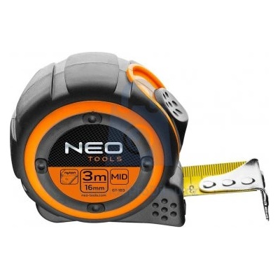 NEO tools svinovací pogumovaný 5 m