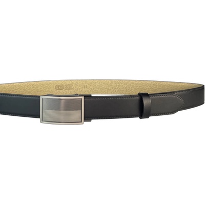 Penny Belts pánský kožený opasek 35-020-A3-60 černý