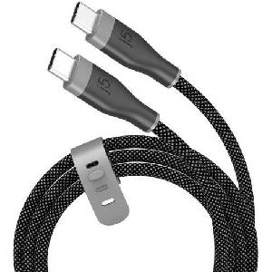 j5create Кабел USB-C мъжко- USB-C мъжко, 60 W, 1.8 m, черен (J5-JUCX18L18W-N) - cybertrade
