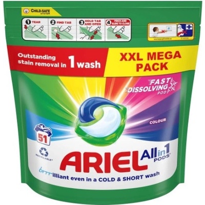 Ariel pods Allin1 Colour kapsule 51 PD