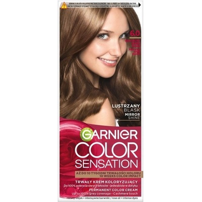 Garnier Color Sensation krém na farbenie vlasov 6.0 Noble Dark Blonde