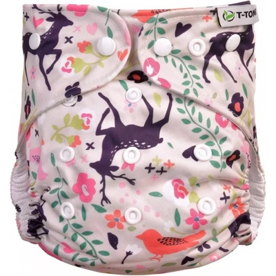 T-TOMI Nohavičková plienka AIO prebaľovací set PAT owls