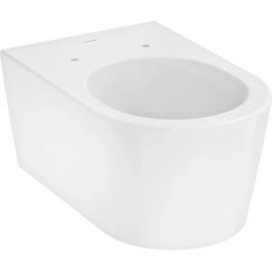 Hansgrohe Тоалетна чиния окачена Hansgrohe EluPura S Rimless AquaHelix, бяла гланцирана (60343450)