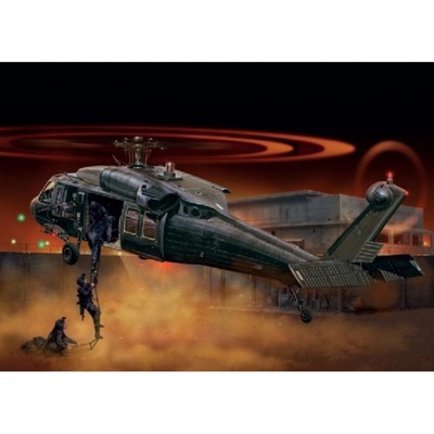 Italeri Model Kit Sikorsky UH 60 MH 60 čierna Hawk NIGHT RAID 2706 1:48