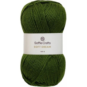 Soffie Crafts Soft Dream 00011 Dark Green Плетива прежда (SC09670-00011)