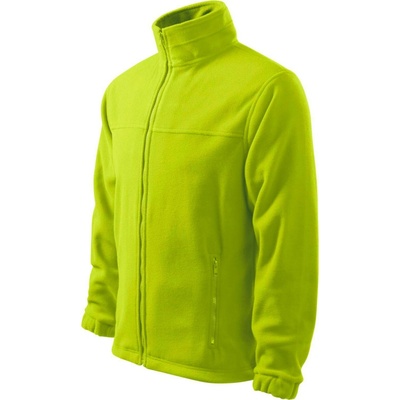 Malfini Czech pánska fleecová bunda Rimeck jacket 501 limetková