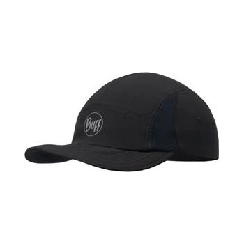 BUFF RUN CAP SOLID BLACK černá
