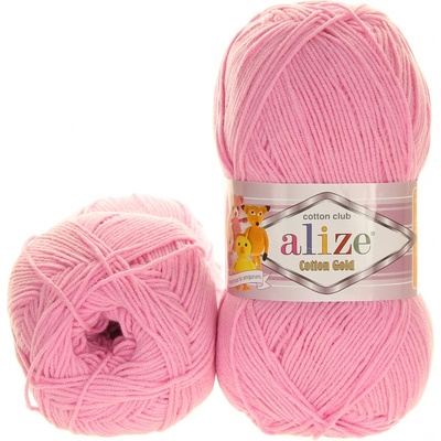 Alize Cotton Gold baby růžová 518