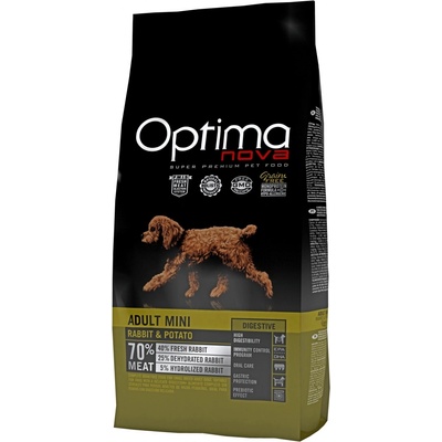 Optima Nova Dog Adult MINI Digestive Grain Free Rabbit 8 kg