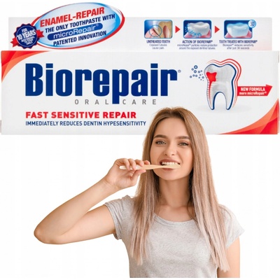 Biorepair Fast Sensitive Repair 75 ml – Zboží Dáma