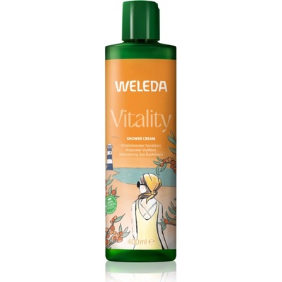 Weleda Vitality енергизиращ душ крем Sea buckthorn, Grapefruit and Mandarin 400ml