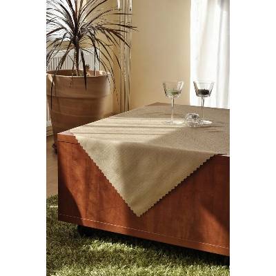 Polášek Ubrus teflon UNI béžová 7308 100% polyester Béžová 100% polyester 140x200cm