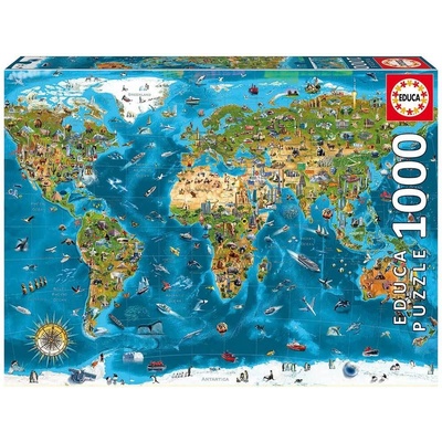 Educa Divy světa 1000 dílků