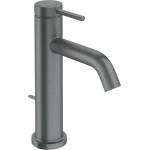 Hansgrohe Tecturis S - Смесител за умивалник със сифон, CoolStart, EcoSmart+, матиран черен хром 73314340 (73314340)