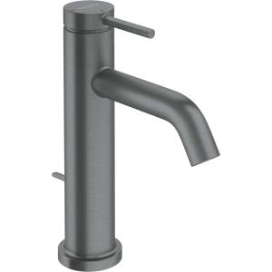 Hansgrohe Tecturis S - Смесител за умивалник със сифон, CoolStart, EcoSmart+, матиран черен хром 73314340 (73314340)