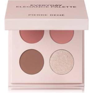 Pierre René PROFESSIONAL Everyday Elegance Palette палитра сенки за очи цвят Rose