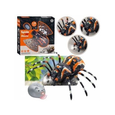 LEAN Toys Remote Controlled Spider Tarantula Infrared Black R/C ST