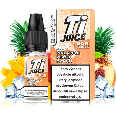 TI Juice Bar Series Pineapple Peach Mango 10 ml 16 mg