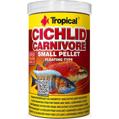 Tropical Cichlid Carnivore Small Pellet 360 g