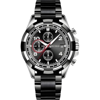 MINI FOCUS Часовник Mini Focus TY-23935 - черен / Сребърен KP23935 (TY-23935)