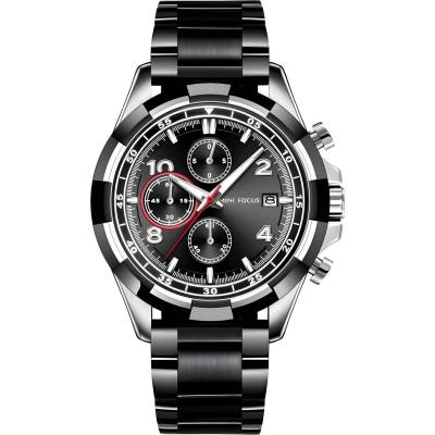 MINI FOCUS Часовник Mini Focus TY-23935 - черен / Сребърен KP23935 (TY-23935)