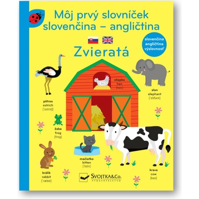 Môj prvý slovníček slov.-ang. Zvieratá