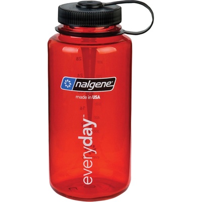 Nalgene so širokým hrdlom 1000 ml červená