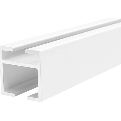 KovovégarnýžeCZ Profil Cube/Cubito 20 x 20 mm bílá lesklá 401-500cm
