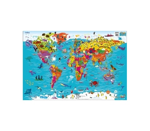 Collins Childrens World Map