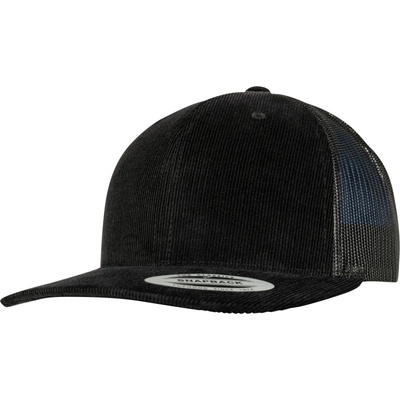 Flexfit 6606CT 6 panelová manšestrová COT5506CT00299 black Černá